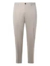 Be Able Edoardo Wool Blend Trousers In Neutral