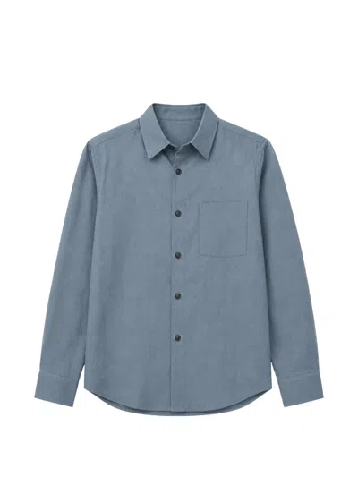 Be Able Chest-pocket Button-up Shirt In Blue