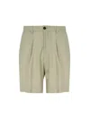Be Able Denny Shorts In Cotton In Sage