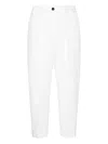 Be Able Dominique Pleated Elastic-waist Trousers In Gray