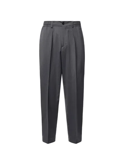 Be Able Dominique Pleated Trousers In Grey