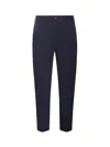 Be Able Edoardo Wool Blend Trousers In Blue