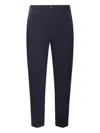 Be Able Edoardo Wool Blend Trousers In Blue
