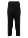 Be Able Blended Virgin Wool Trousers In Black