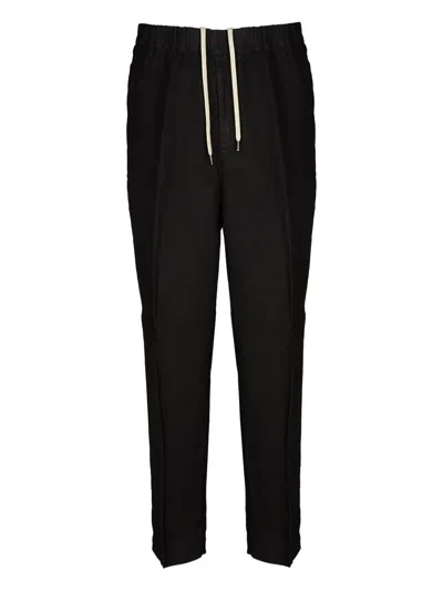 Be Able Elasticated Waist Trousers In Black