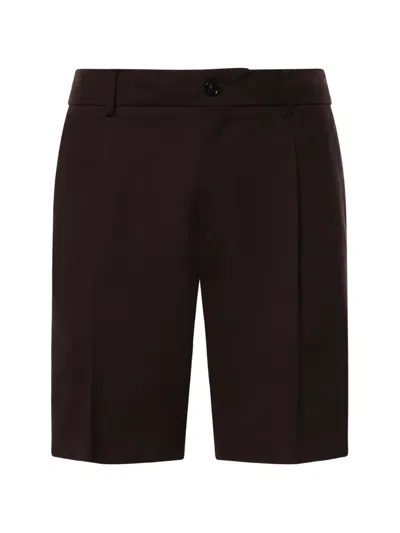 Be Able Elasticated-waistband Tailored Trousers In Brown