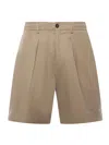 Be Able Havier Cotton Shorts In Brown