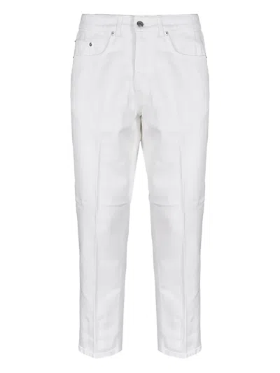 Be Able High-rise Tapered Jeans In White