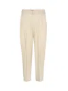 Be Able Pleated Belted Trousers