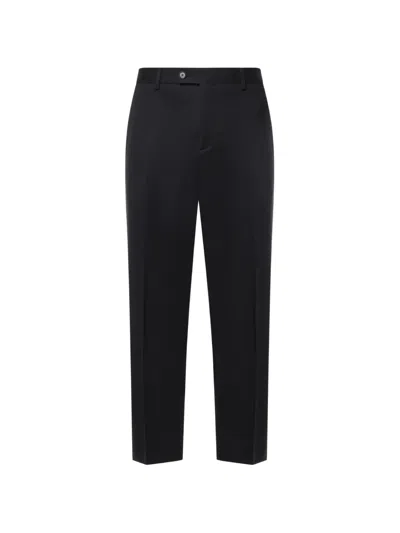 Be Able John Pressed-crease Trousers In Black