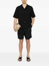 Be Able Linen Shorts In Black