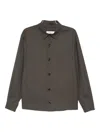 Be Able Long Sleeve Shirt Jacket In Gray