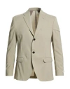 Be Able Man Blazer Sage Green Size 38 Virgin Wool, Polyester, Elastane In Gray