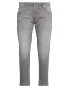 Be Able Man Jeans Grey Size 32 Cotton, Elastane In Grey