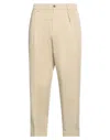 Be Able Man Pants Beige Size 31 Cotton, Elastane In Beige