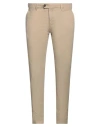 Be Able Man Pants Beige Size 31 Cotton, Elastane In Beige