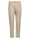 Be Able Man Pants Beige Size 33 Cotton, Elastane