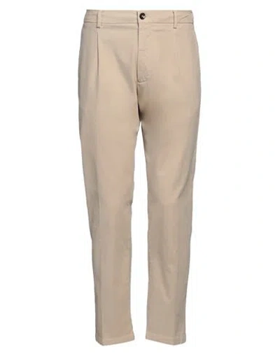 Be Able Man Pants Beige Size 33 Cotton, Elastane In Beige