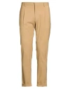 Be Able Man Pants Beige Size 34 Virgin Wool, Elastane In Brown