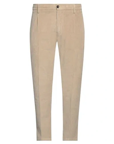 Be Able Man Pants Beige Size 38 Cotton, Elastane In Neutral