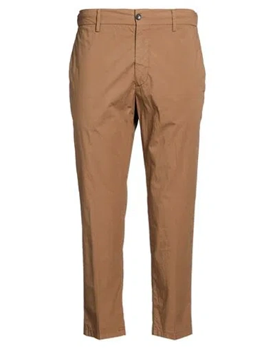 Be Able Man Pants Brown Size 40 Cotton, Elastane