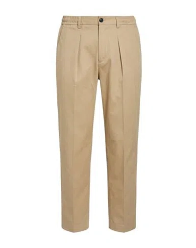 Be Able Man Pants Camel Size 33 Cotton, Modal In Brown
