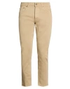 Be Able Man Pants Camel Size 35 Cotton, Elastane In Neutral