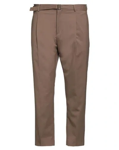 Be Able Man Pants Camel Size 38 Virgin Wool, Polyester, Elastane In Beige
