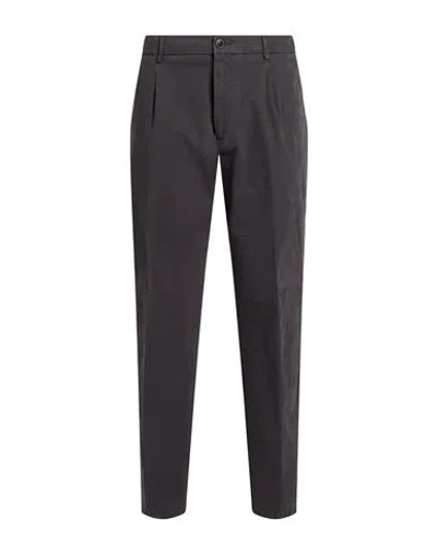Be Able Man Pants Charcoal Size 35 Cotton, Elastane In Gray