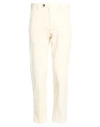 Be Able Man Pants Cream Size 30 Cotton, Elastane In Neutral