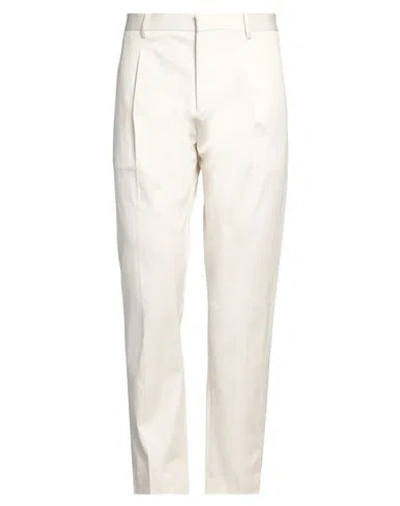 Be Able Man Pants Cream Size 34 Cotton, Elastane In White