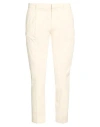 Be Able Man Pants Cream Size 35 Cotton, Elastane In Pink