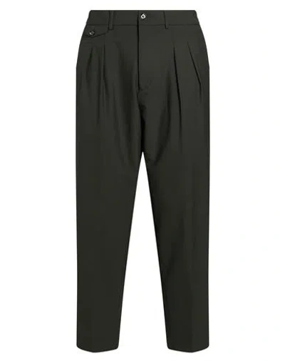 Be Able Man Pants Dark Green Size 33 Wool, Polyester, Elastane In Black
