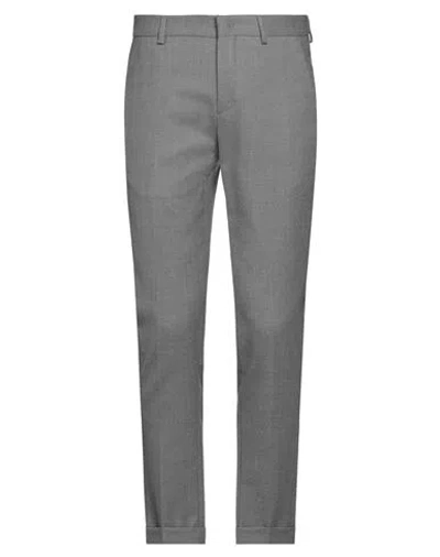 Be Able Man Pants Grey Size 30 Virgin Wool, Polyester, Elastane In Gray