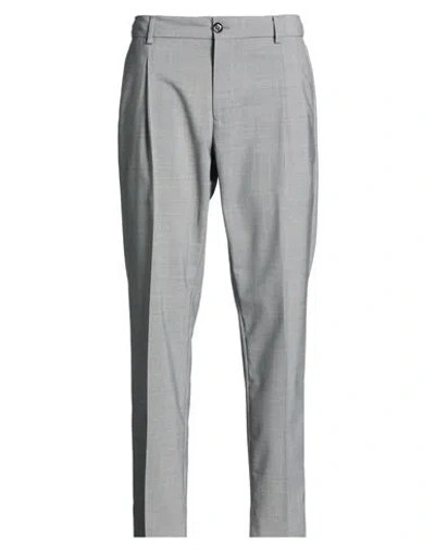 Be Able Man Pants Grey Size 31 Virgin Wool, Polyester, Elastane In Gray