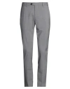 Be Able Man Pants Grey Size 32 Virgin Wool, Elastane In Gray