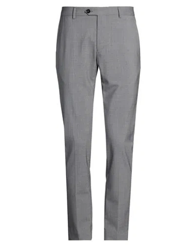 Be Able Man Pants Grey Size 32 Virgin Wool, Elastane In Gray