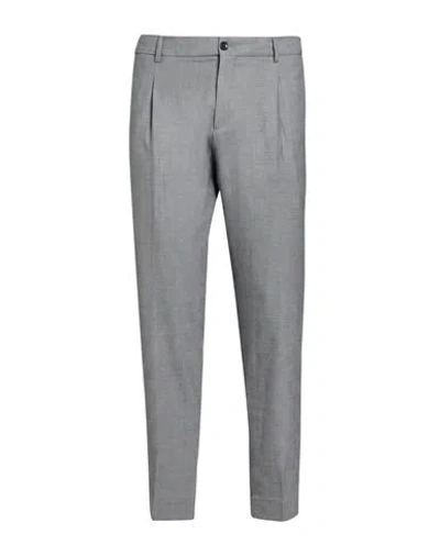 Be Able Man Pants Grey Size 36 Virgin Wool, Polyester, Elastane In Multi
