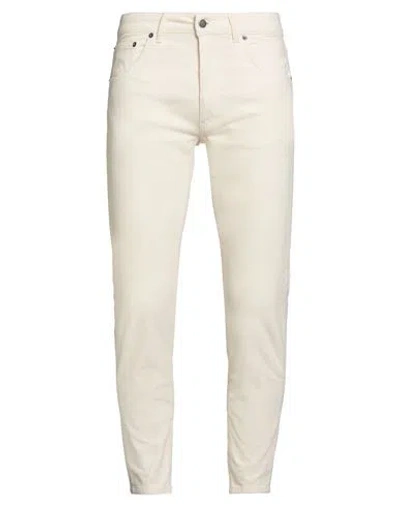 Be Able Man Pants Ivory Size 33 Cotton, Elastane In White