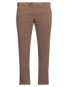 Be Able Man Pants Khaki Size 36 Cotton, Elastane In Beige