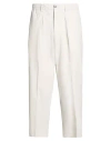 Be Able Man Pants Light Grey Size 32 Cotton, Elastane In White