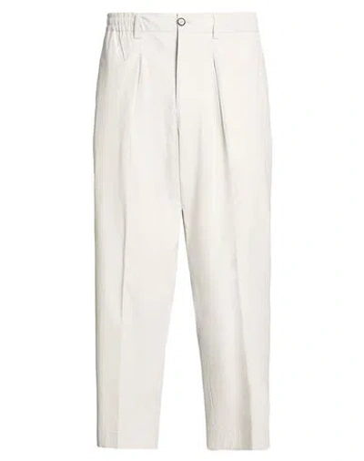 Be Able Man Pants Light Grey Size 32 Cotton, Elastane In Gray