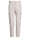 Be Able Man Pants Light Grey Size 32 Virgin Wool, Polyester, Elastane In Gray