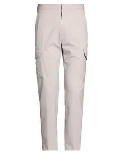 Be Able Man Pants Light Grey Size 32 Virgin Wool, Polyester, Elastane In Gray