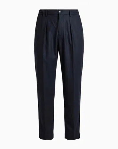 Be Able Man Pants Midnight Blue Size 32 Virgin Wool, Polyamide, Cashmere