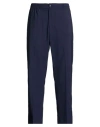 Be Able Man Pants Midnight Blue Size 33 Virgin Wool, Polyester, Elastane In Blue