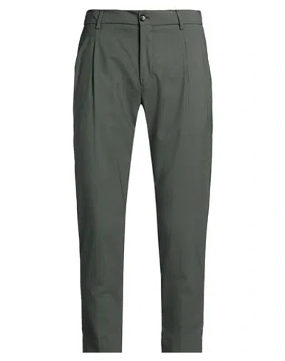 Be Able Man Pants Military Green Size 33 Virgin Wool, Polyester, Elastane