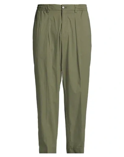 Be Able Man Pants Military Green Size 34 Cotton, Elastane
