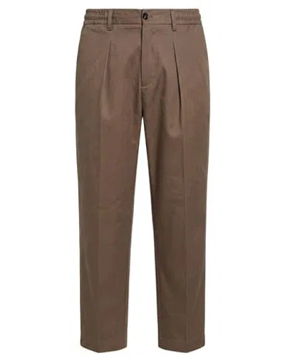 Be Able Man Pants Military Green Size 36 Cotton, Modal In Brown
