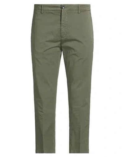 Be Able Man Pants Military Green Size 38 Cotton, Elastane